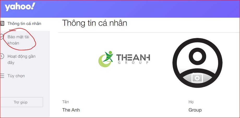 bao mat tai khoan yahoo mail