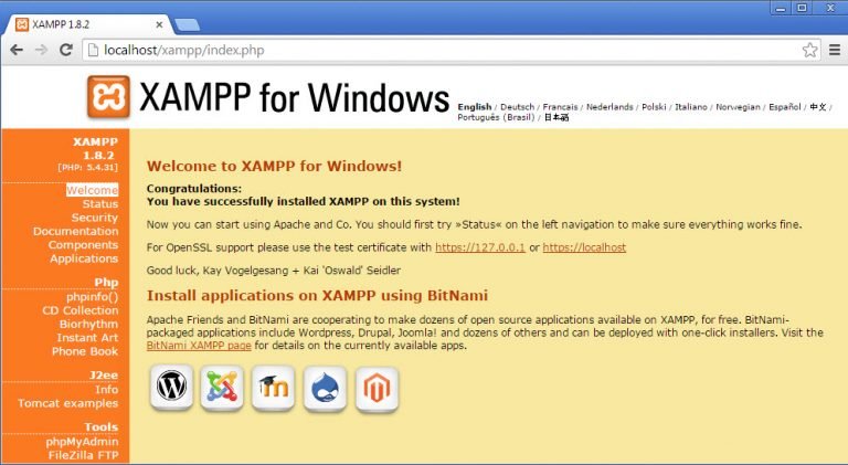 cai dat localhost tren pc bang xampp8 768x421